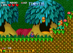 Blue's Journey screenshot 5 for Neo Geo CD
